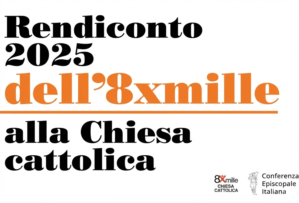 Pubblicazione Rendiconto 2025 dell’8xmille